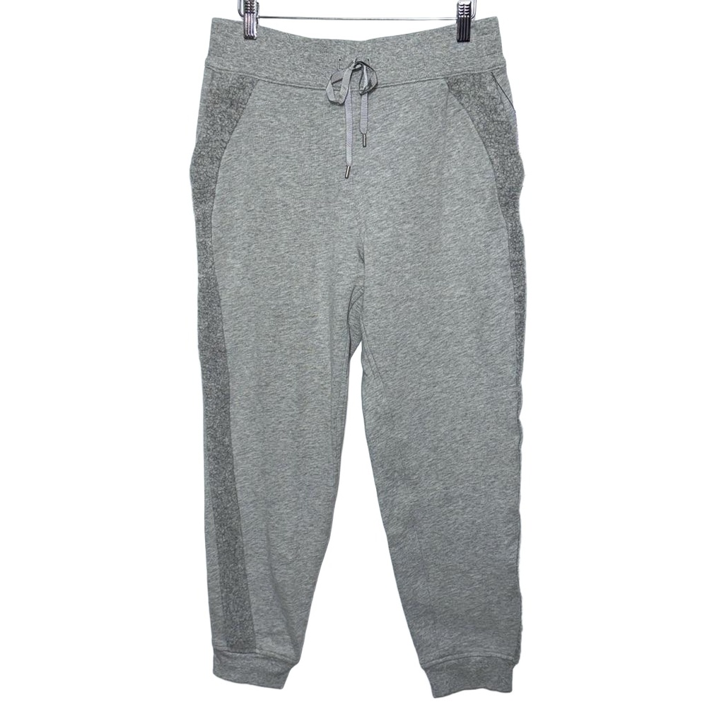 NEW Lululemon Scuba Jogger Sherpa Stripe Heather Grey Gray Joggers Pants Size 10 - Picture 6 of 14